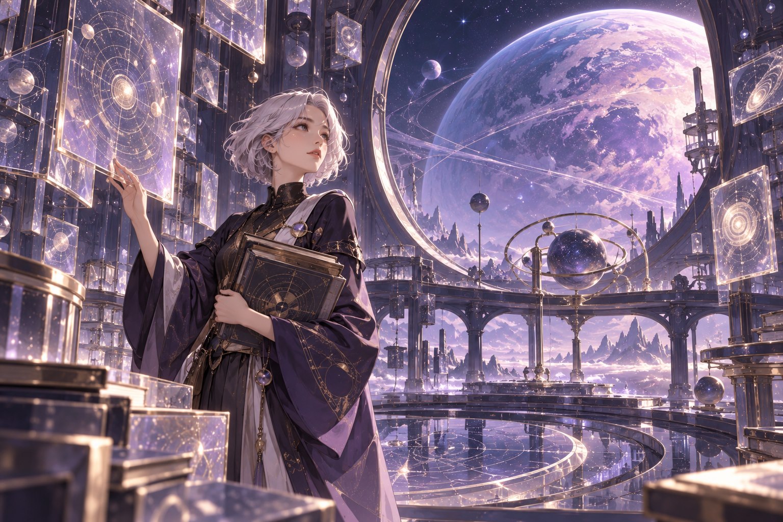 The Archive of Stars — original animation concept art